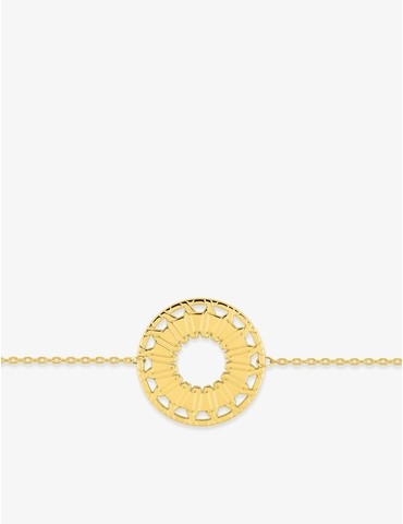 Bracelet Graphique plaqué or