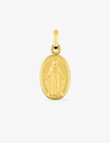 Médaille Vierge Miraculeuse en or jaune 375 ‰