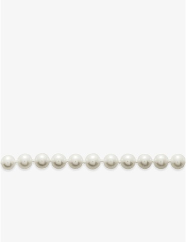 Bracelet "choker" or jaune 750 ‰ et perles de culture d'eau douce 6 - 6,5 mm